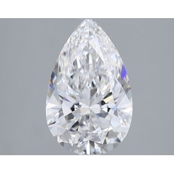 Diament laboratoryjny szlif gruszkowy, 2.52ct, VVS1, D, IGI LG749556203