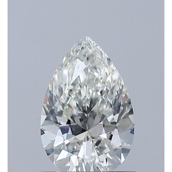 Diament szlif gruszkowy, 0.7ct, SI1, H, GIA 3535496874