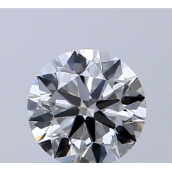 Diament szlif okrągły, 0.5ct, VS2, H, GIA 6535366647