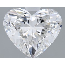 Diament laboratoryjny serce, 1.51ct, VVS1, F, IGI LG749556522