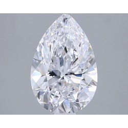 Diament laboratoryjny szlif gruszkowy, 2ct, VVS2, D, IGI LG749556171