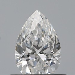 Diament szlif gruszkowy, 0.42ct, VVS1, D, GIA 6522854877