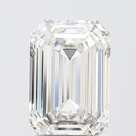 Diament laboratoryjny szlif szmaragdowy, 2.57ct, VVS2, F, IGI LG736505762