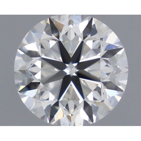 Diament szlif okrągły, 0.61ct, VS2, H, GIA 7252285256