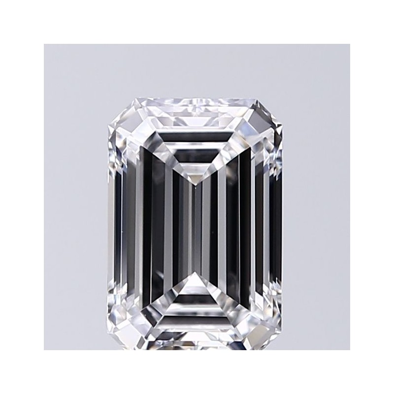 Diament laboratoryjny szlif szmaragdowy, 1.5ct, VVS2, D, IGI LG620450585