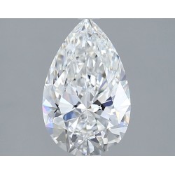 Diament laboratoryjny szlif gruszkowy, 2.01ct, VVS2, E, IGI LG749556174