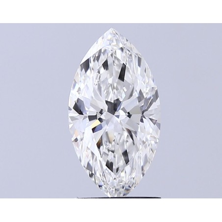 Diament laboratoryjny markiza, 1.87ct, VVS2, F, IGI LG735540487