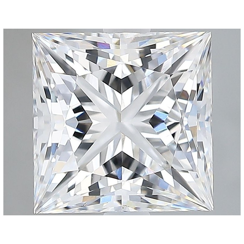 Diament laboratoryjny szlif princess, 2.69ct, VVS1, E, GIA 1535740688 Diament laboratoryjny szlif princess, 2.69ct, VVS1, E, GIA 1535740688