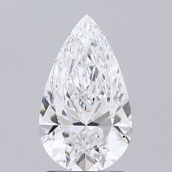 Diament laboratoryjny szlif gruszkowy, 1.76ct, VVS2, D, IGI LG734543092