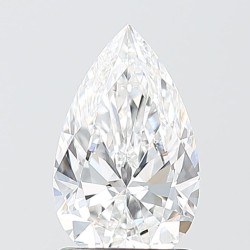 Diament laboratoryjny szlif gruszkowy, 1.56ct, VVS2, D, IGI LG734534755