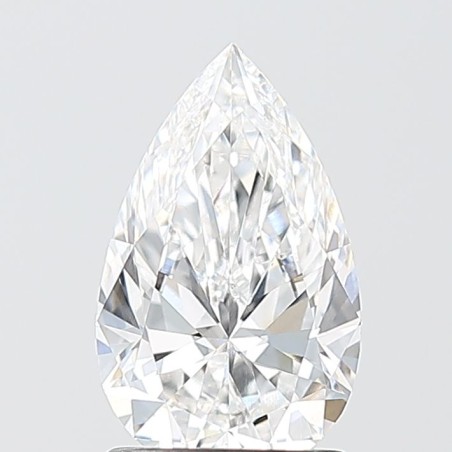 Diament laboratoryjny szlif gruszkowy, 1.56ct, VVS2, D, IGI LG734534755