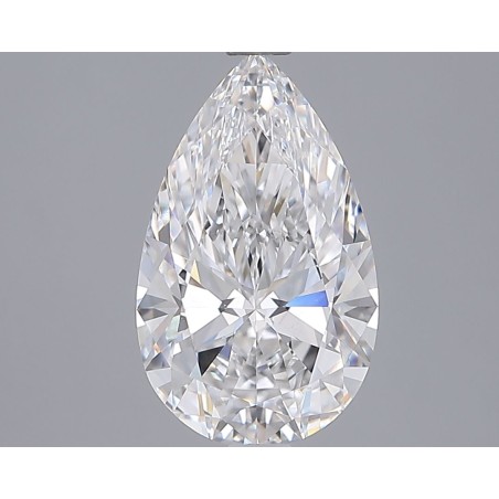 Diament laboratoryjny szlif gruszkowy, 2.54ct, VVS2, D, IGI LG747548592