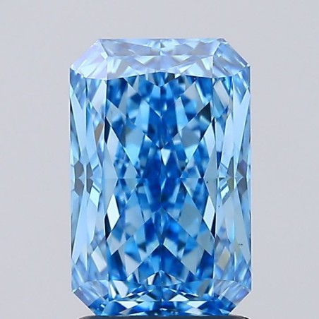 Diament laboratoryjny o barwie fantazyjnej radiant, 2.09ct, VVS2, Fancy Vivid Blue, IGI LG752553458