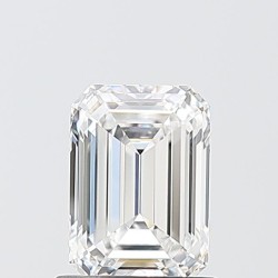 Diament laboratoryjny szlif szmaragdowy, 1.1ct, VVS1, E, IGI LG717555455