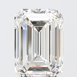 Diament laboratoryjny szlif szmaragdowy, 2.5ct, VVS2, F, IGI LG751504455