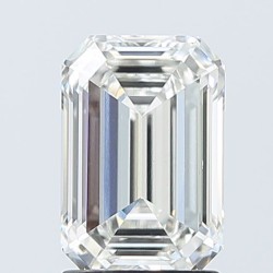 Diament laboratoryjny szlif szmaragdowy, 2.09ct, VVS2, F, IGI LG742548920