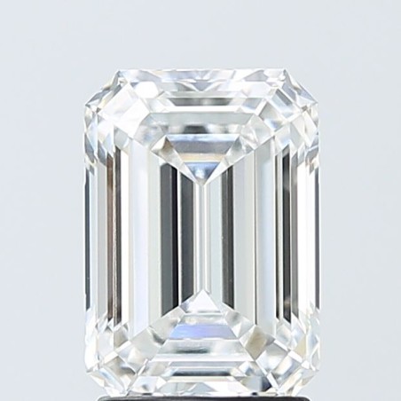 Diament laboratoryjny szlif szmaragdowy, 2.53ct, VVS2, E, IGI LG756569947