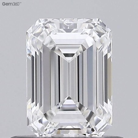 Diament szlif szmaragdowy, 0.55ct, VVS1, F, GIA 6531999789