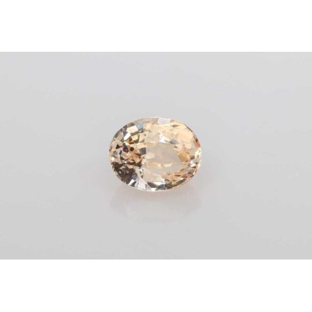 Szafir szlif owalny, 1 ct, ORANGE, GIA 2235467706