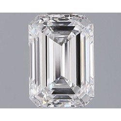 Diament laboratoryjny szlif szmaragdowy, 1.51ct, VVS2, E, IGI LG756548853