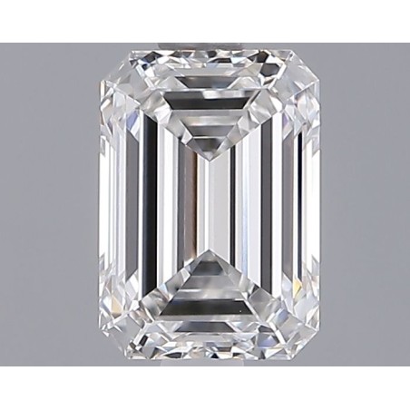 Diament laboratoryjny szlif szmaragdowy, 1.52ct, VVS2, E, IGI LG756570356