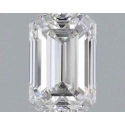 Diament laboratoryjny szlif szmaragdowy, 1.36ct, VVS2, F, IGI LG717552293