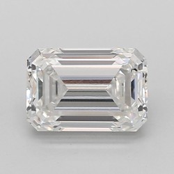 Diament laboratoryjny szlif szmaragdowy, 2.05ct, VVS2, F, IGI LG754557882