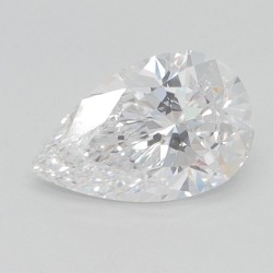 Diament laboratoryjny szlif gruszkowy, 1.55ct, IF, D, IGI LG640441596