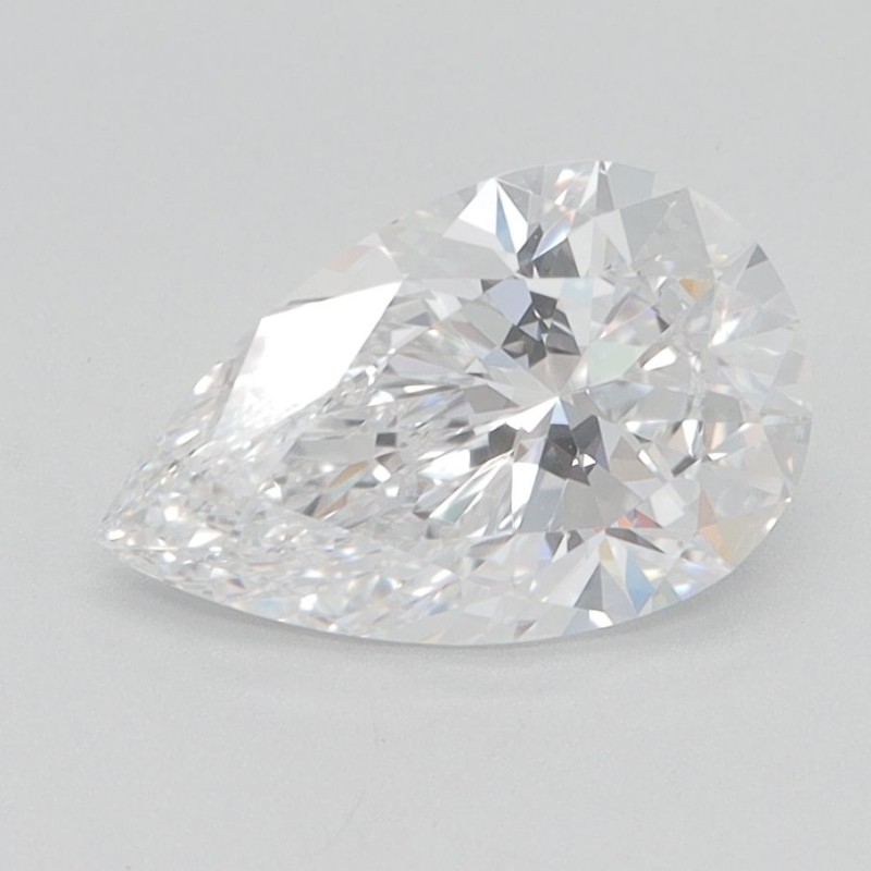 Diament laboratoryjny szlif gruszkowy, 1.55ct, IF, D, IGI LG640441596