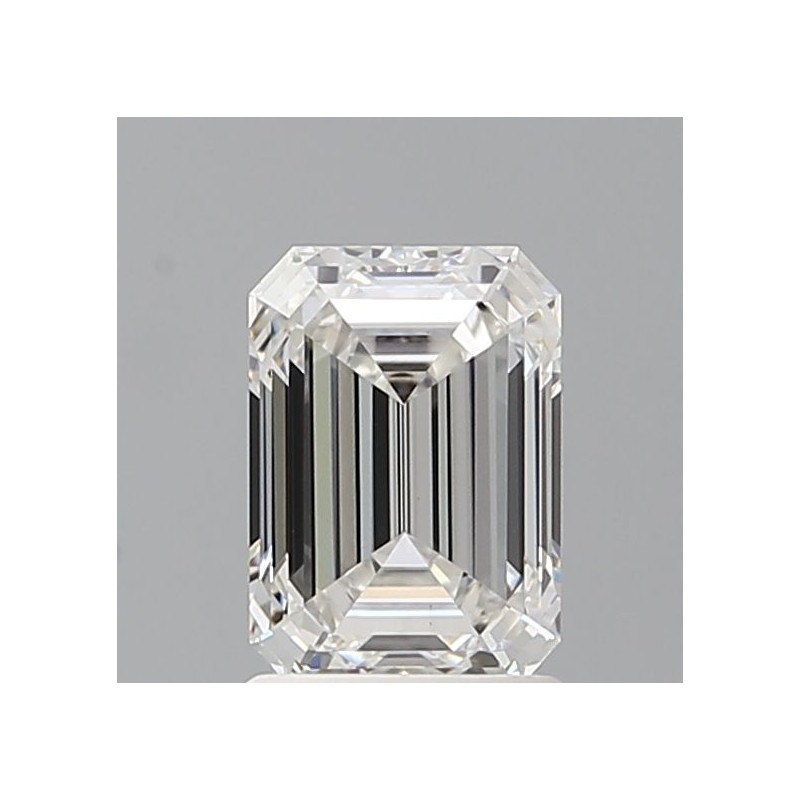 Diament laboratoryjny szlif szmaragdowy, 1.58ct, VVS2, E, IGI LG717581090