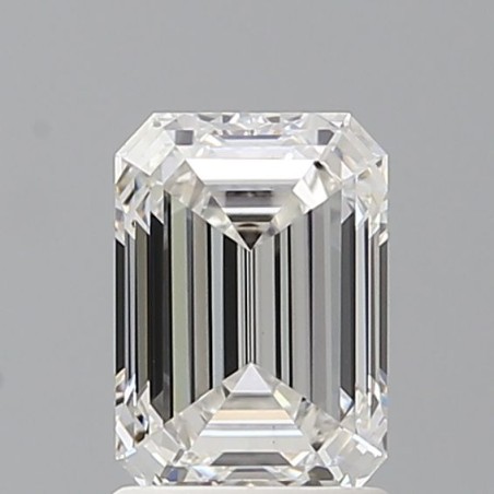 Diament laboratoryjny szlif szmaragdowy, 1.58ct, VVS2, E, IGI LG717581090