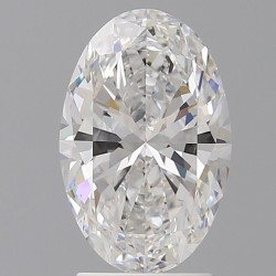 Diament laboratoryjny szlif owalny, 2.56ct, VVS2, D, IGI LG750576848