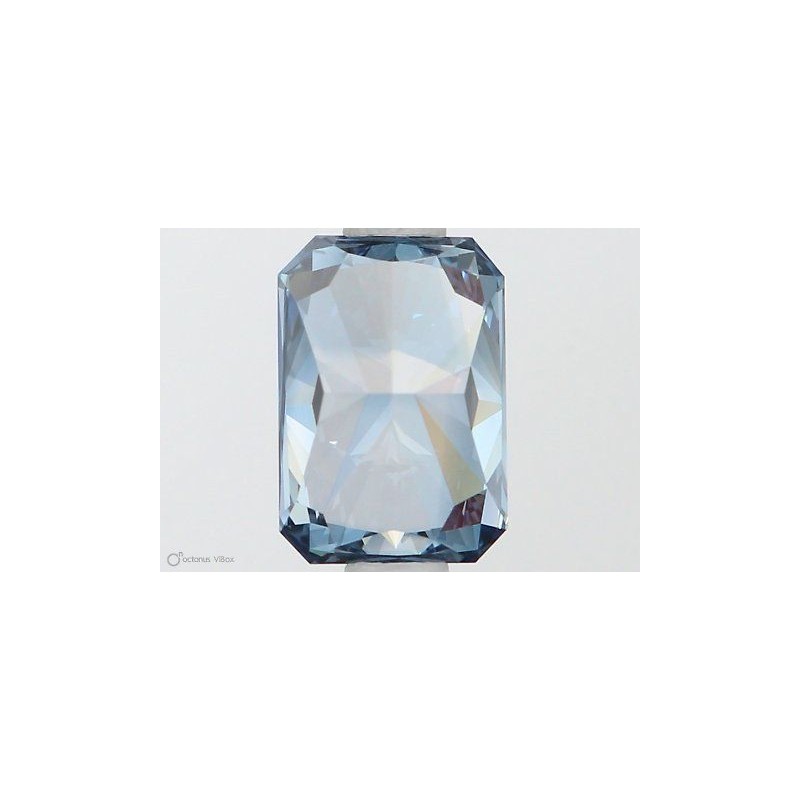 Diament laboratoryjny o barwie fantazyjnej radiant, 1ct, VVS2, Fancy Vivid Blue, IGI LG564379254