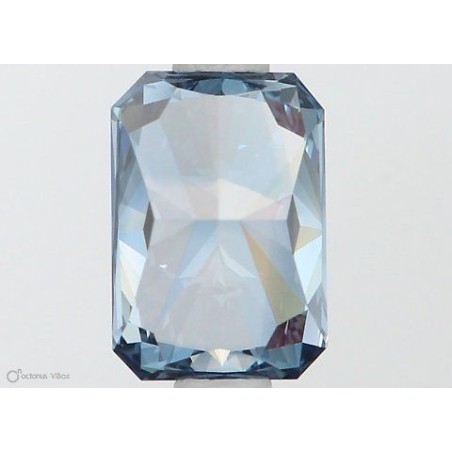 Diament laboratoryjny o barwie fantazyjnej radiant, 1ct, VVS2, Fancy Vivid Blue, IGI LG564379254