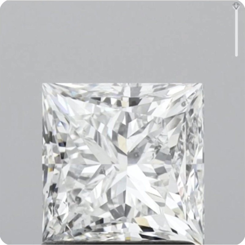 Diament szlif princess, 1.51ct, SI2, G, GIA 2496679888 Diament szlif princess, 1.51ct, SI2, G, GIA 2496679888