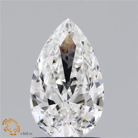 Diament szlif gruszkowy, 1.01ct, SI2, G, GIA 1448975494