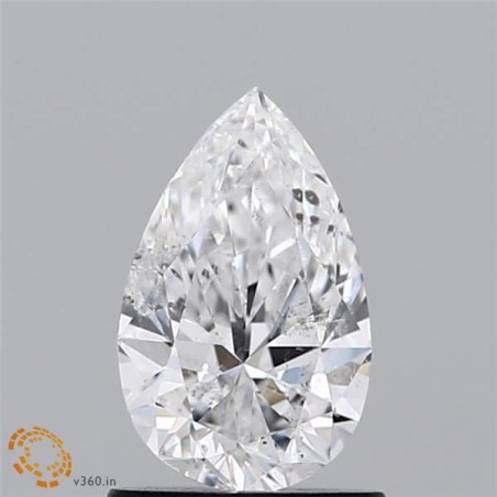 Diament szlif gruszkowy, 1ct, SI2, E, GIA 6422797748