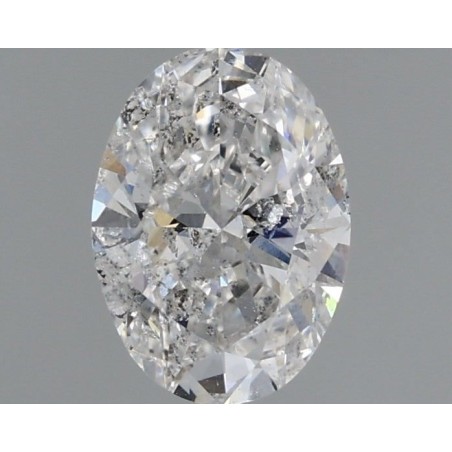 Diament szlif owalny, 1ct, SI2, F, HRD 250000122935