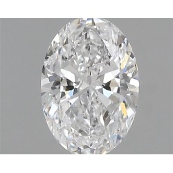 Diament szlif owalny, 0.9ct, SI2, D, HRD 240000270103