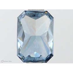 Diament laboratoryjny o barwie fantazyjnej radiant, 1.04ct, VVS2, Fancy Vivid Blue, IGI LG564379164