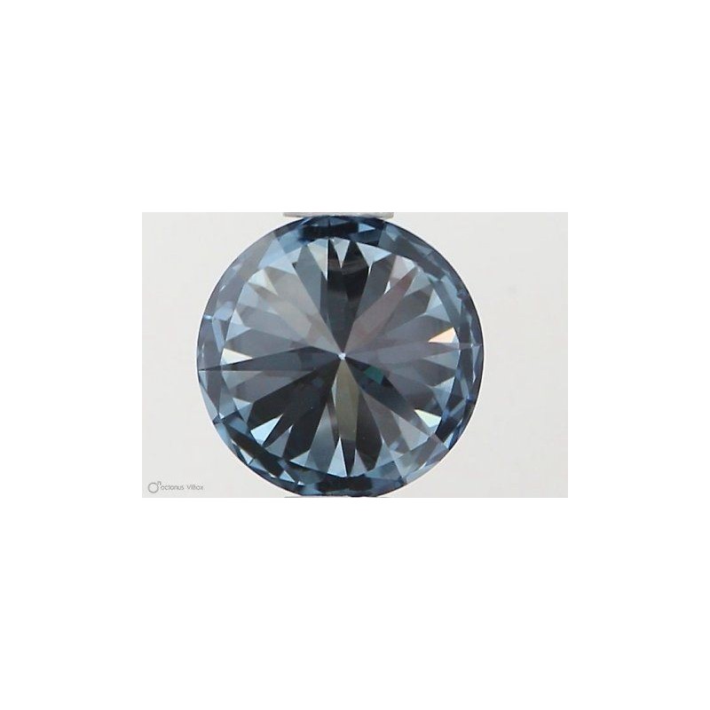 Diament laboratoryjny o barwie fantazyjnej szlif okrągły, 0.61ct, VVS1, Fancy Vivid Blue, IGI LG564379350