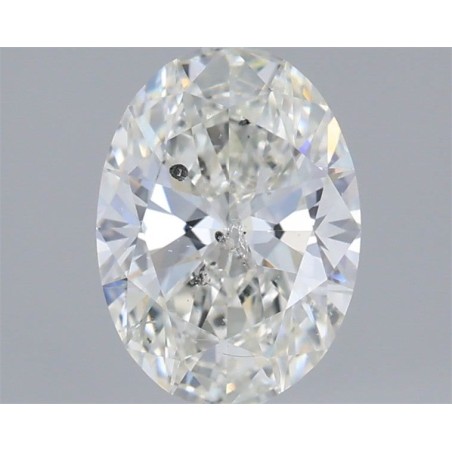 Diament szlif owalny, 1.03ct, SI2, H, HRD 250000127409