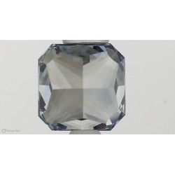 Diament laboratoryjny o barwie fantazyjnej szlif radiant kawadratowy, 1.11ct, VVS1, Fancy Intense Blue, IGI LG553257552