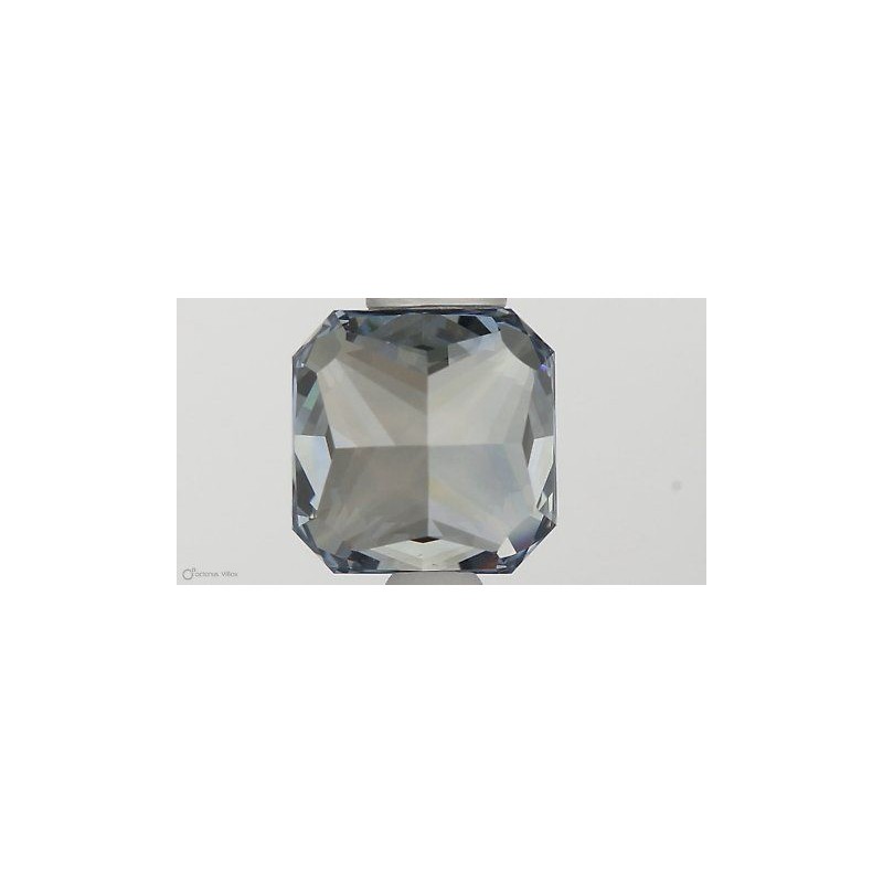 Diament laboratoryjny o barwie fantazyjnej szlif radiant kawadratowy, 1.11ct, VVS1, Fancy Intense Blue, IGI LG553257552