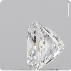 Diament szlif princess, 1.5ct, SI2, F, HRD 240000246635