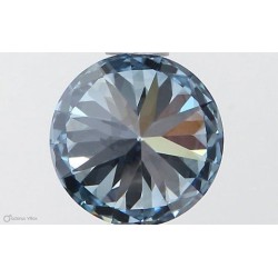 Diament laboratoryjny o barwie fantazyjnej szlif okrągły, 0.71ct, VVS1, Fancy Intense Blue, IGI LG564379312