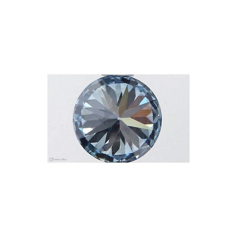 Diament laboratoryjny o barwie fantazyjnej szlif okrągły, 0.71ct, VVS1, Fancy Intense Blue, IGI LG564379312
