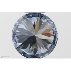 Diament laboratoryjny o barwie fantazyjnej szlif okrągły, 0.5ct, VVS2, Fancy Intense Blue, IGI LG553257432