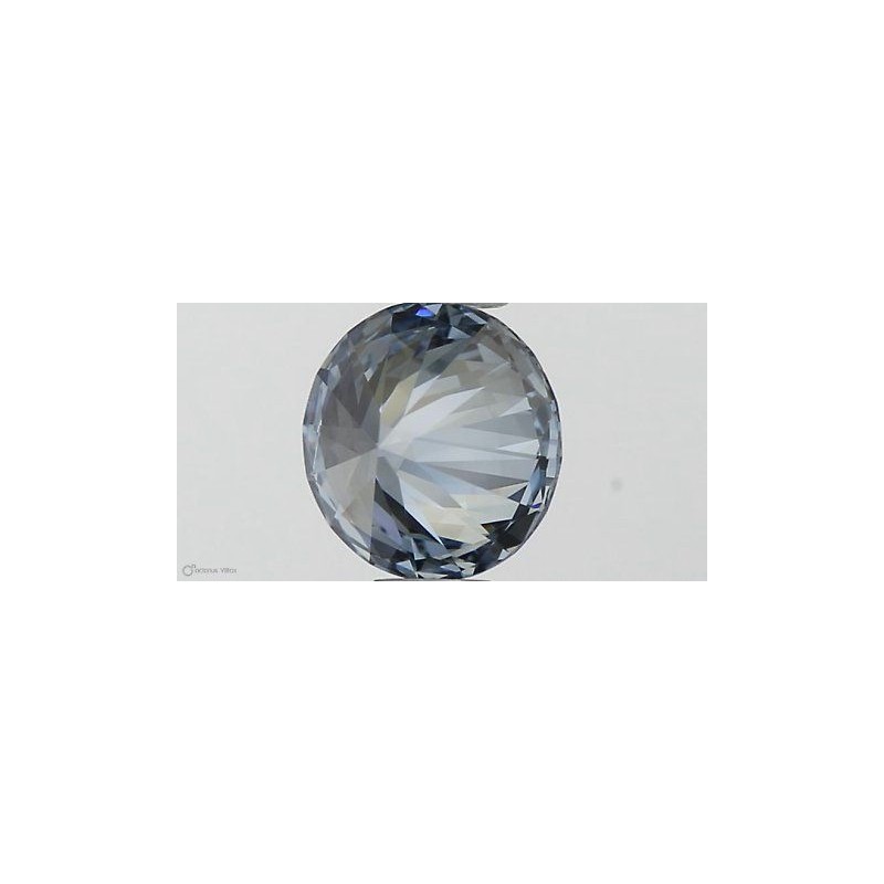 Diament laboratoryjny o barwie fantazyjnej szlif okrągły, 0.5ct, VVS1, Fancy Vivid Blue, IGI LG553257527