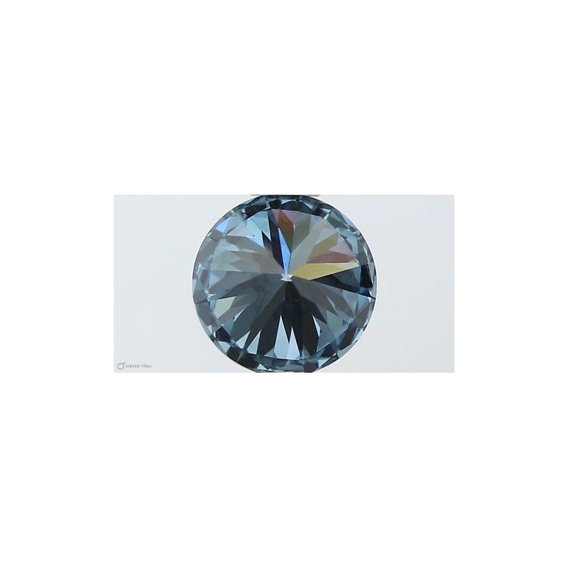 Diament laboratoryjny o barwie fantazyjnej szlif okrągły, 0.59ct, VVS2, Fancy Vivid Blue, IGI LG564379135